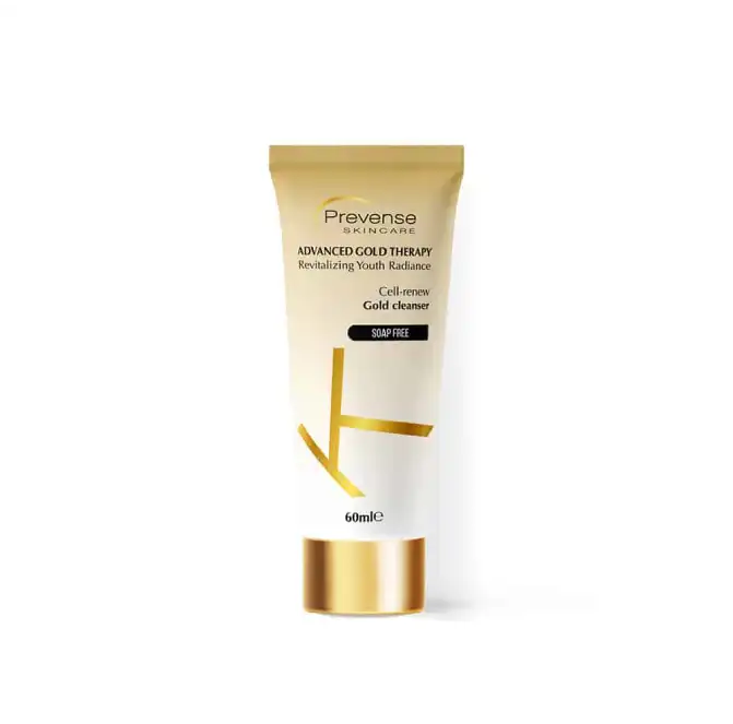 Prevense 24K Advanced Gold Therapy Cell renew GOLD cleanser Soap Free 60Ml 1 - Online shopping in Sri Lanka