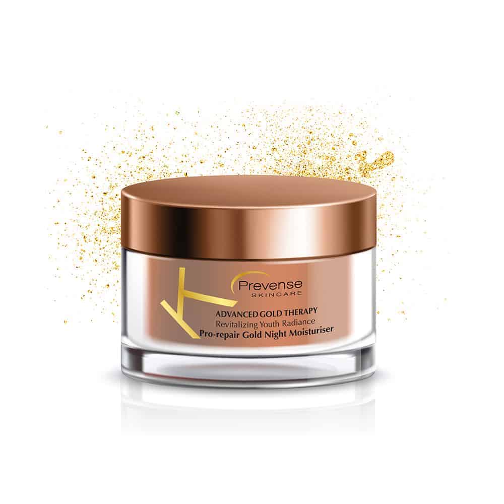 Prevense 24K Advanced Gold Therapy Prevense Pro Repair Gold Night Moisturiser 30g - Online shopping in Sri Lanka