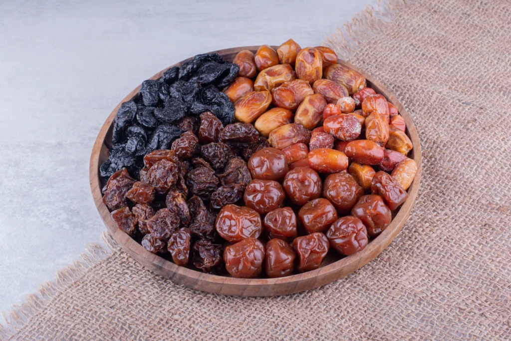 variety dry fruits wooden platter 1 - Online shopping in Sri Lanka